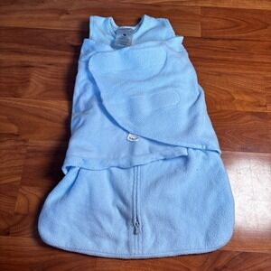 Halo Sleepsack Swaddle Newborn‎ 0-3M Baby Blue Wearable Blanket Fleece